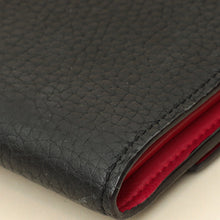Louis Vuitton Black Capucines Compact Wallet