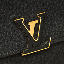 Louis Vuitton Black Capucines Compact Wallet