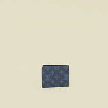 Louis Vuitton Navy Blue Monogram Shadow Multiple Wallet