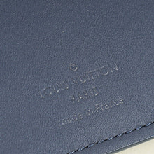 Louis Vuitton Navy Blue Monogram Shadow Multiple Wallet