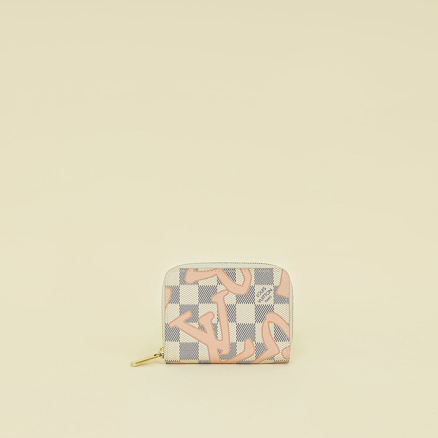 Louis Vuitton Damier Azur Tahiti Zippy Coin Purse