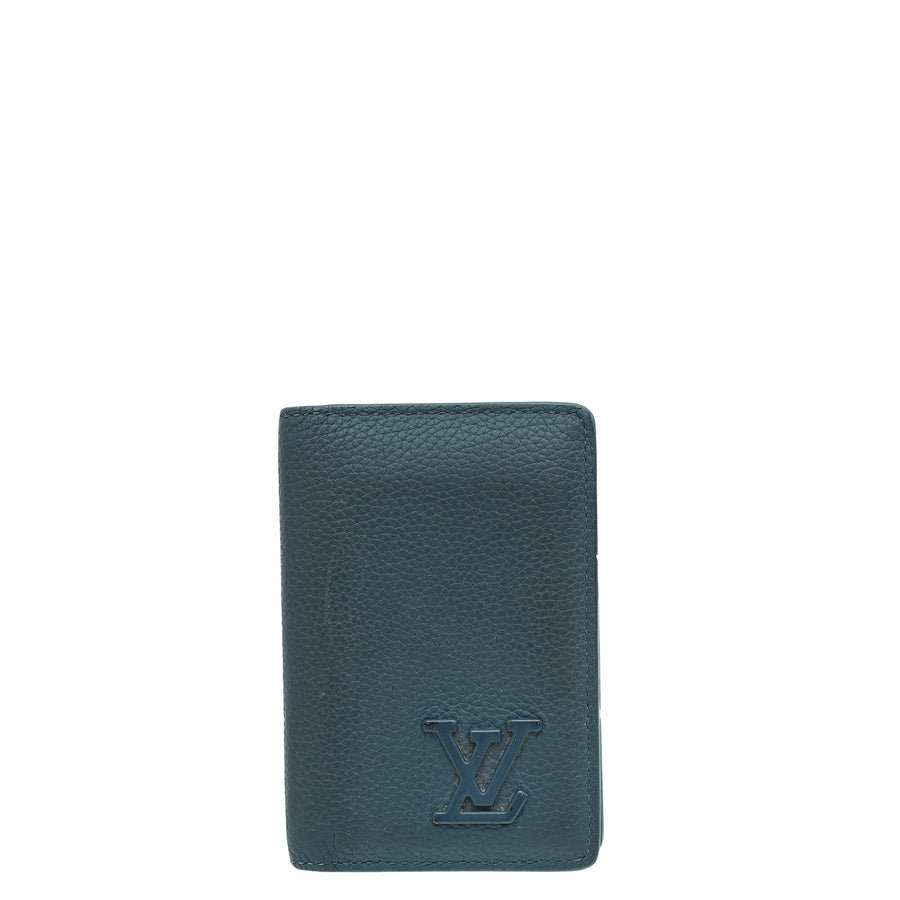 Louis Vuitton Bleu Atlantique Aerogram Pocket Organiser
