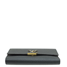 Louis Vuitton Noir Capucines Compact Wallet
