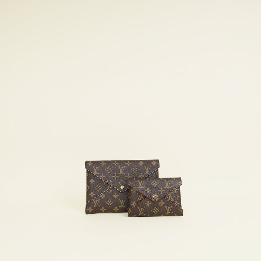Louis Vuitton Brown Monogram Kirigami Pochette