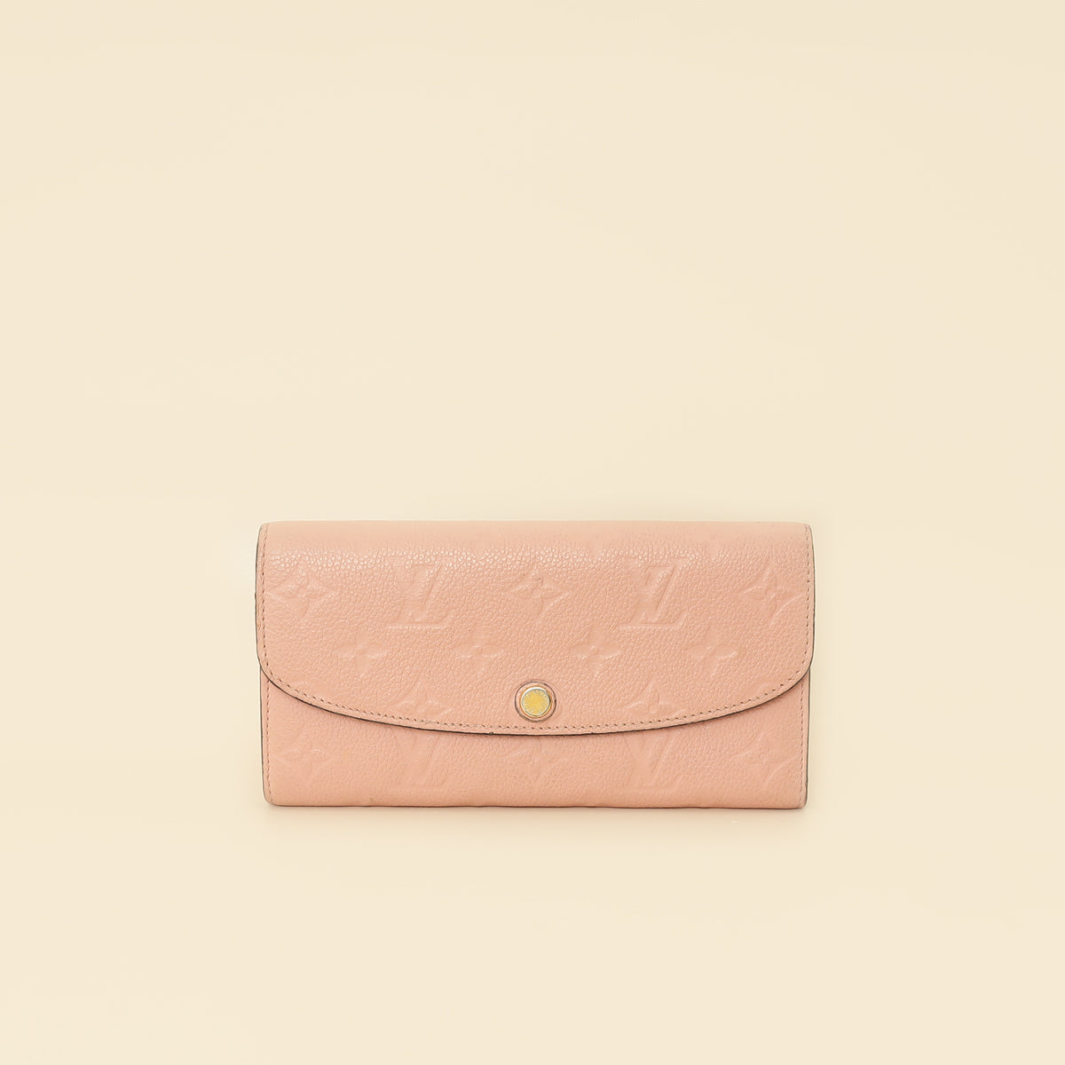 Louis Vuitton Rose Ballerine Monogram Empreinte Emilie Wallet