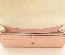 Louis Vuitton Rose Ballerine Monogram Empreinte Emilie Wallet