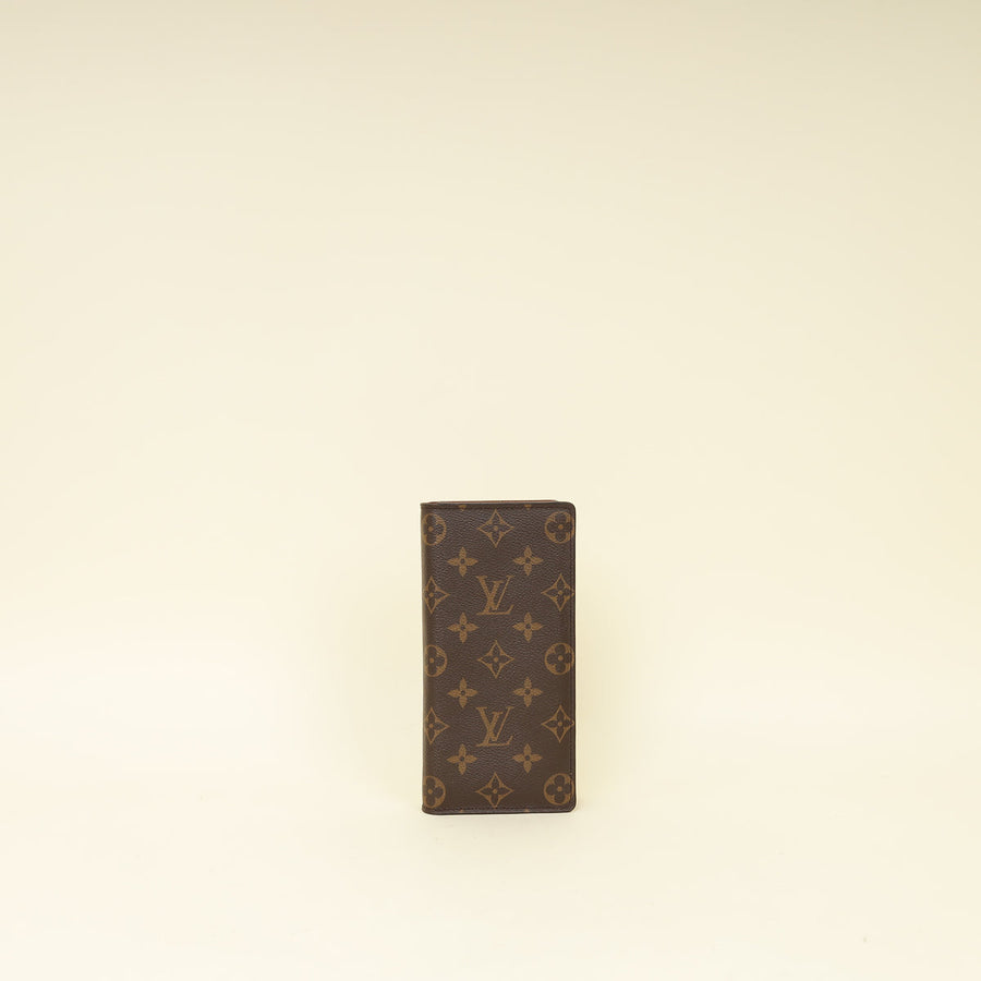 Louis Vuitton Brown Monogram Brazza Wallet