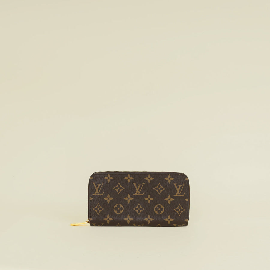 Louis Vuitton Brown Monogram Zippy Wallet
