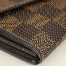 Louis Vuitton Damier Ebene Sarah Wallet