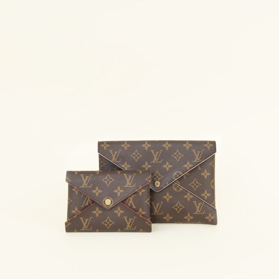 Louis Vuitton Brown Monogram Kirigami Pochette