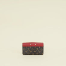 Louis Vuitton Monogram Red Pallas Long Wallet