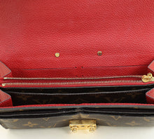 Louis Vuitton Monogram Red Pallas Long Wallet