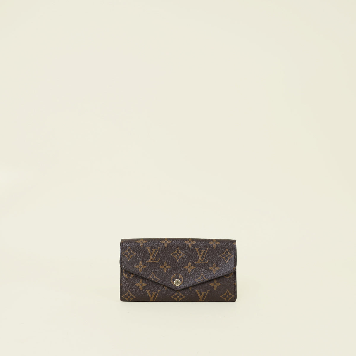 Louis Vuitton Brown Monogram Sarah Wallet