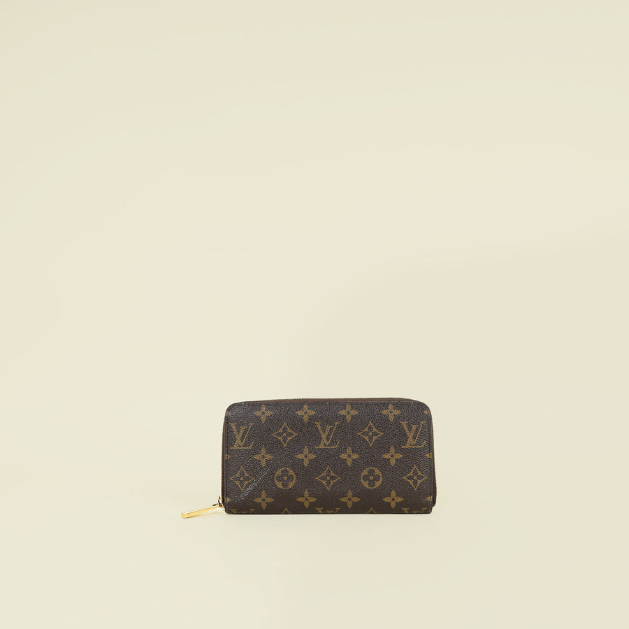 Louis Vuitton Monogram Brown Zippy Wallet