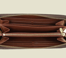 Louis Vuitton Monogram Brown Zippy Wallet