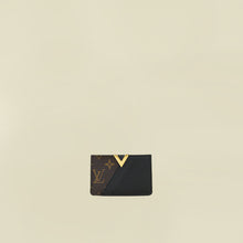 Louis Vuitton Brown Monogram Black Kimono Card Holder