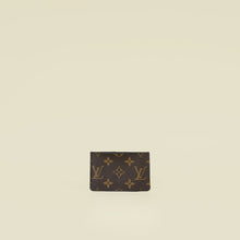 Louis Vuitton Brown Monogram Black Kimono Card Holder