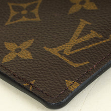 Louis Vuitton Brown Monogram Black Kimono Card Holder