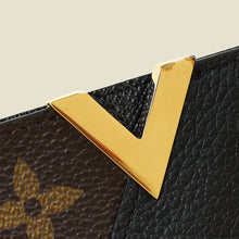 Louis Vuitton Brown Monogram Black Kimono Card Holder