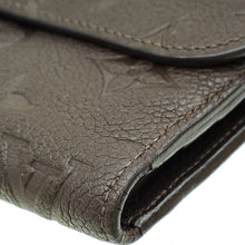 Louis Vuitton Terre Monogram Empreinte Virtuose Wallet W/ A.T Initials