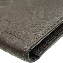 Louis Vuitton Terre Monogram Empreinte Virtuose Wallet W/ A.T Initials