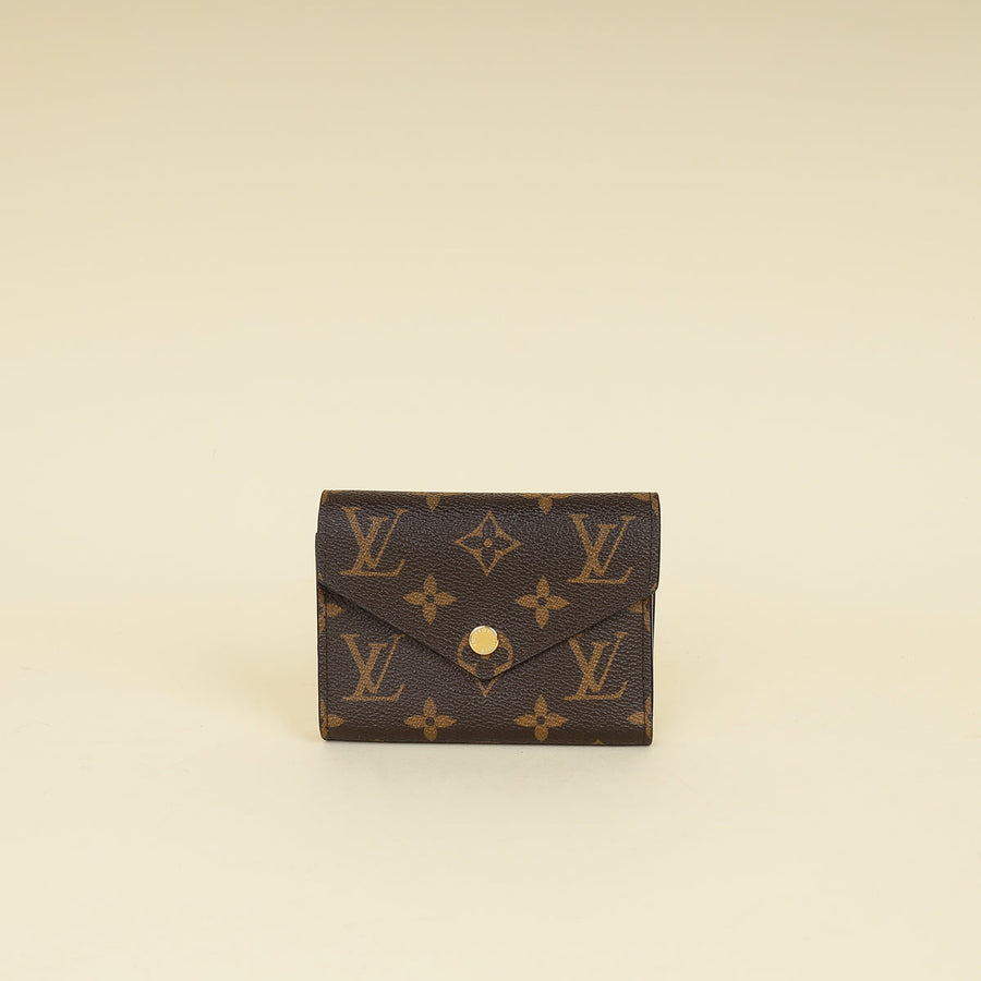 Louis Vuitton Brown Monogram Victorine Wallet