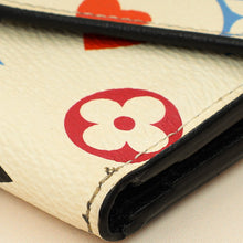 Louis Vuitton White Multicolor Monogram Game On Zoe Wallet