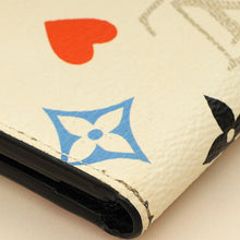 Louis Vuitton White Multicolor Monogram Game On Zoe Wallet