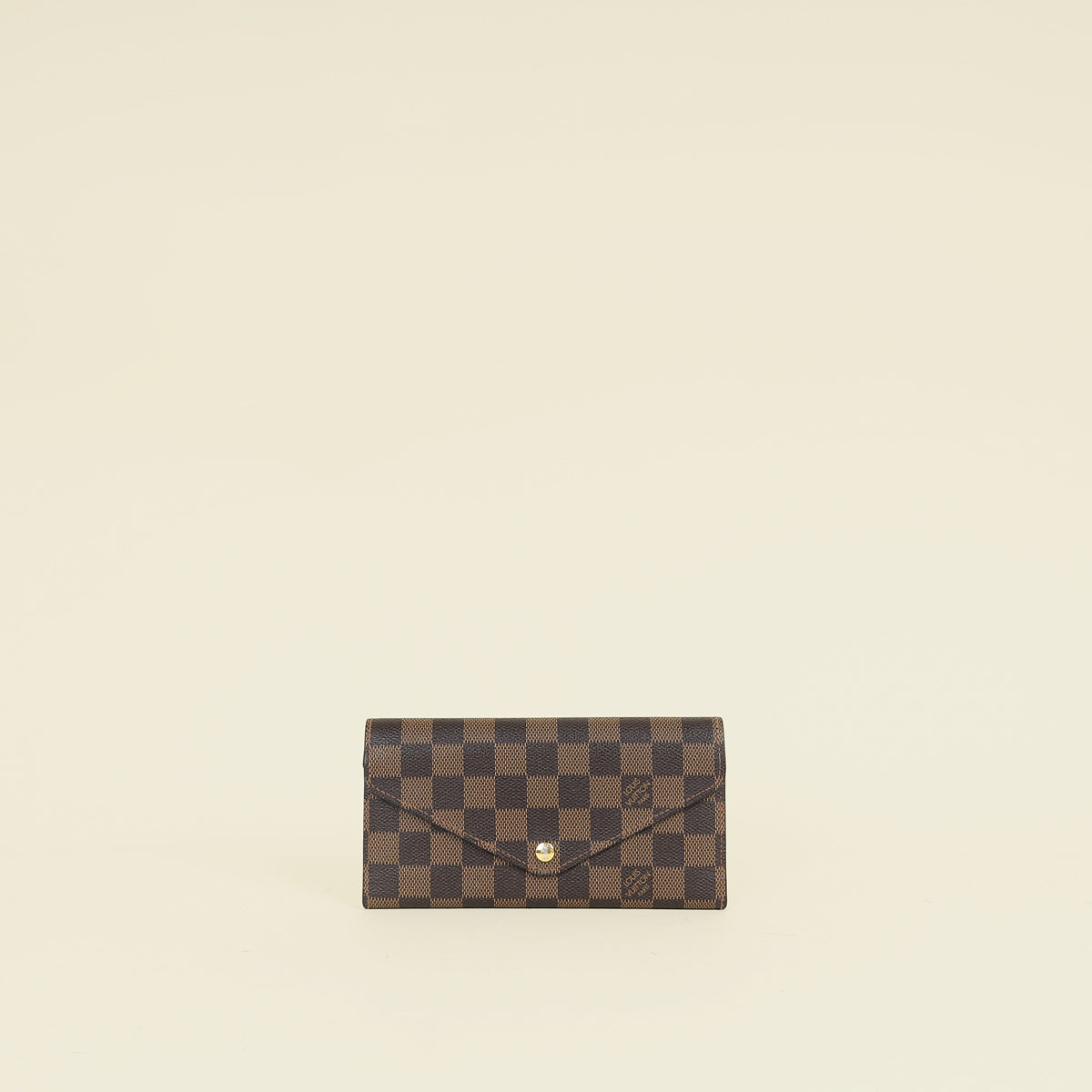 Louis Vuitton Damier Ebene Josephine Wallet W/ B.A Initial
