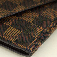 Louis Vuitton Damier Ebene Josephine Wallet W/ B.A Initial