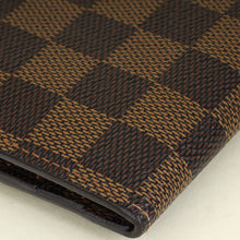 Louis Vuitton Damier Ebene Josephine Wallet W/ B.A Initial