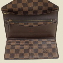 Louis Vuitton Damier Ebene Josephine Wallet W/ B.A Initial