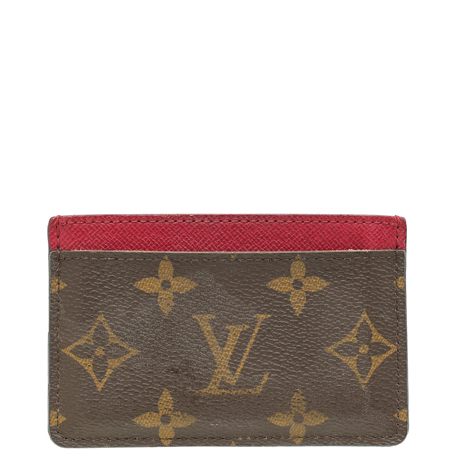 Louis Vuitton Bicolor Monogram Card Holder