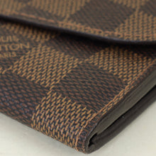 Louis Vuitton Damier Ebene Emilie Wallet