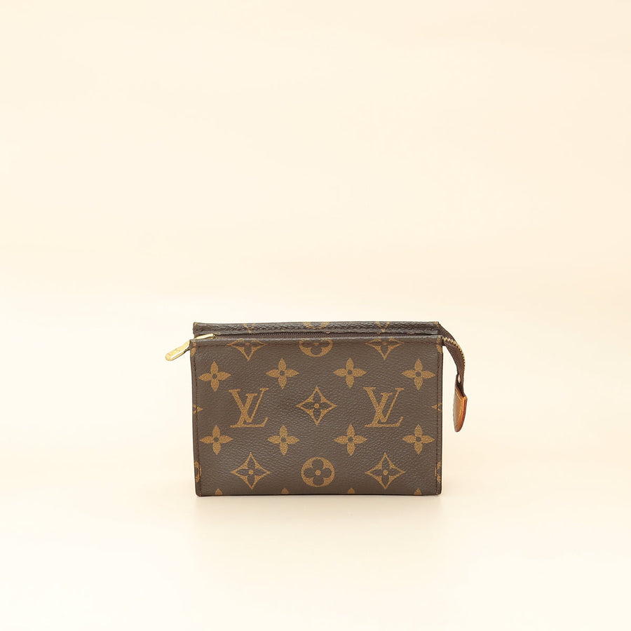 Louis Vuitton Brown Monogram Toiletry Pouch 15