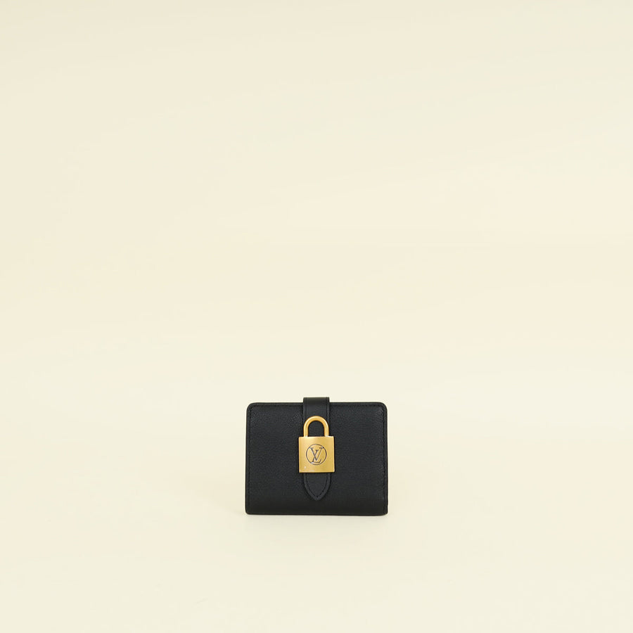 Louis Vuitton Black Low Key Compact Wallet