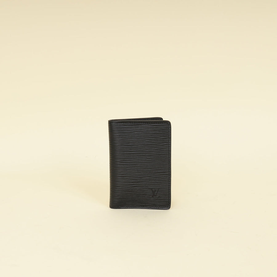 Louis Vuitton Black Pocket Organiser