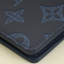 Louis Vuitton Navy Blue Monogram Shadow Pocket Organizer
