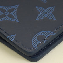 Louis Vuitton Navy Blue Monogram Shadow Pocket Organizer
