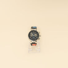 Louis Vuitton Stainless Steel Damier Graphite Tambour Automatic 44mm Watch