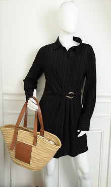 Loewe Bicolor Medium Basket Bag