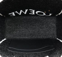 Loewe Bicolor Raffia Large LOEWE Font Tote Bag