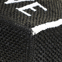 Loewe Bicolor Raffia Large LOEWE Font Tote Bag