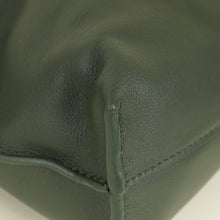 Loewe Bottle Green x Suna Fujita Panda Mini Flamenco Knot Clutch Bag