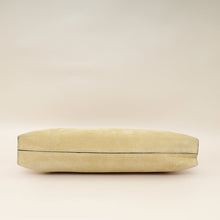 Loewe Beige Suede Large T Pouch
