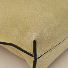 Loewe Beige Suede Large T Pouch