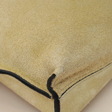 Loewe Beige Suede Large T Pouch