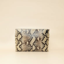Loewe Bicolor Python Repeat T Pouch