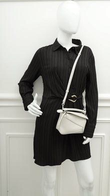 Loewe White Mini Puzzle Bag