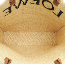 Loewe Bicolor Standard A4 Tote Raffia Bag